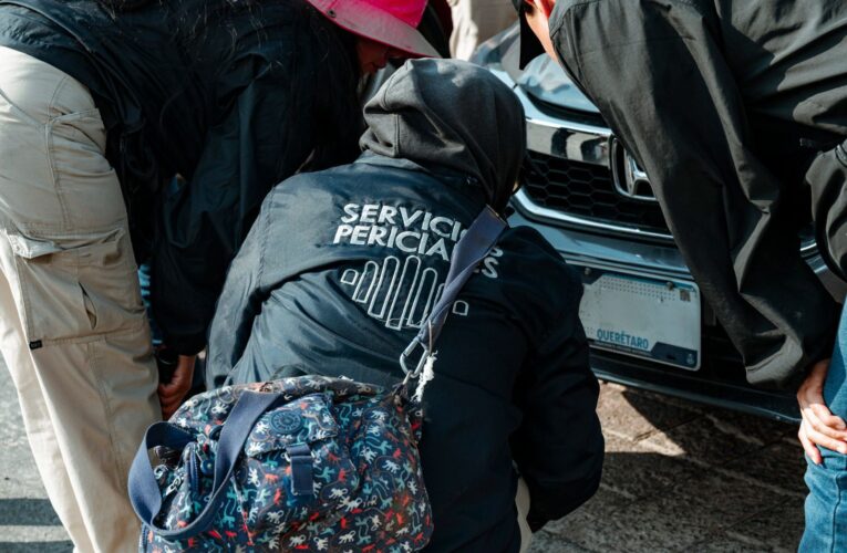 Fiscalía de Querétaro refuerza la seguridad con operativo de revisión vehicular en plazas comerciales de Querétaro y Corregidora