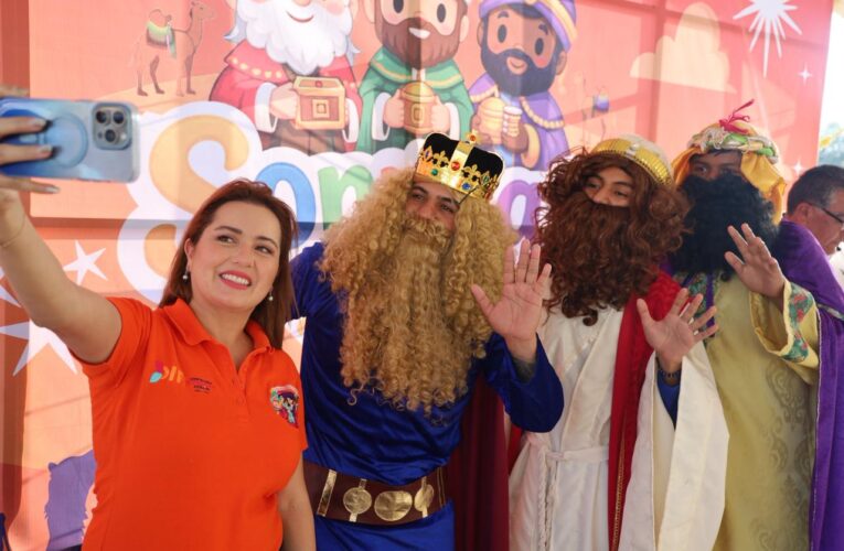 Lleva Elena Arreguín alegría, regalos y esperanza a comunidades de Colón con la Gira de Reyes