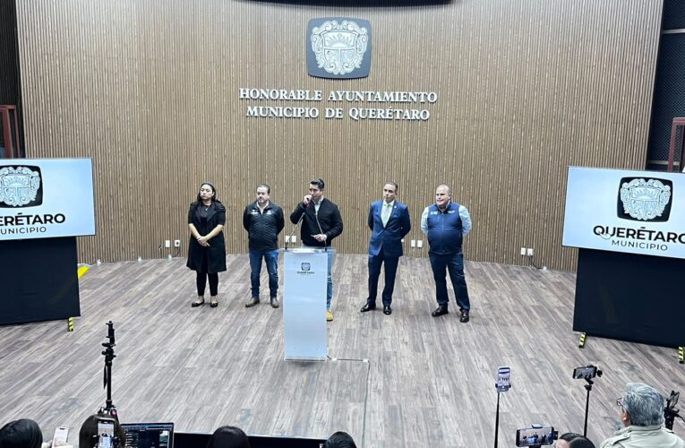 Presentan plan de movilidad por inicio de obras en Corregidora Norte