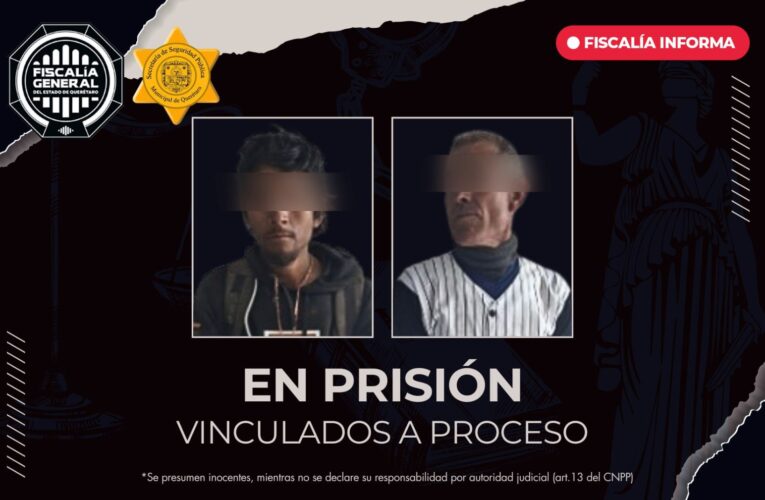 Vinculan a proceso a dos personas por robo calificado en la colonia Desarrollo San Pablo