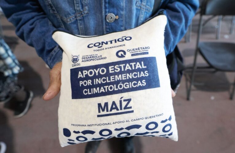 Impulsa Juan Alberto Nava apoyo alimentario para familias del campo en Pedro Escobedo