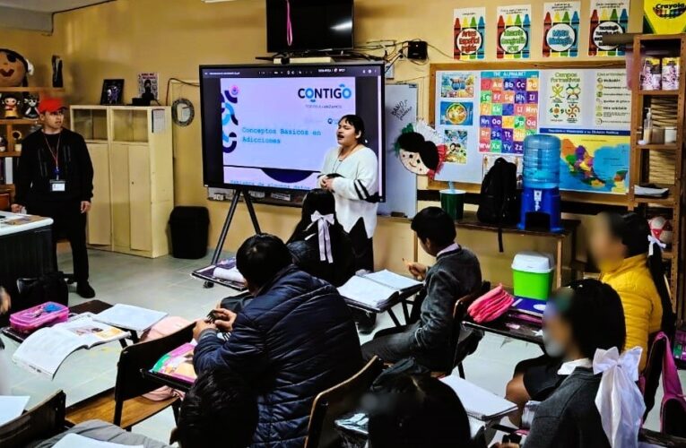 Refuerza SESA acciones de prevención de adicciones en estudiantes de Pedro Escobedo