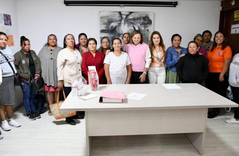 DIF Municipal de Colón fortalece campaña de prevención y detección oportuna del cáncer de mama; más de 200 mujeres beneficiadas