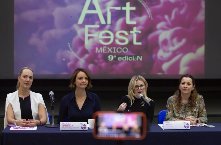 Presentan la novena edición de Art Fest México en Querétaro