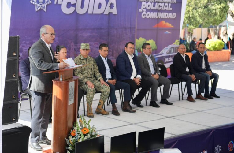 Fortalece Colón su estrategia de seguridad con nuevo equipamiento y más elementos policiales