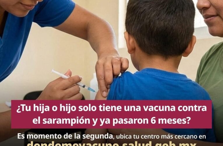 Querétaro refuerza vigilancia epidemiológica y vacunación ante riesgo de sarampión