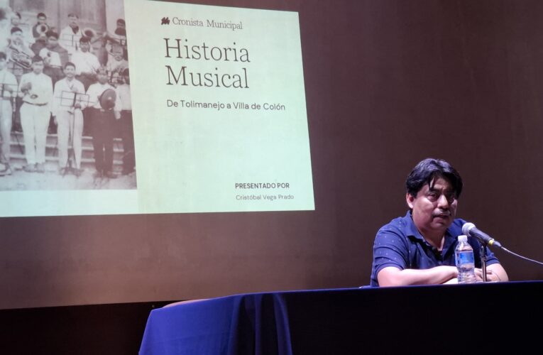 Comparten en el CEART la historia musical de Colón