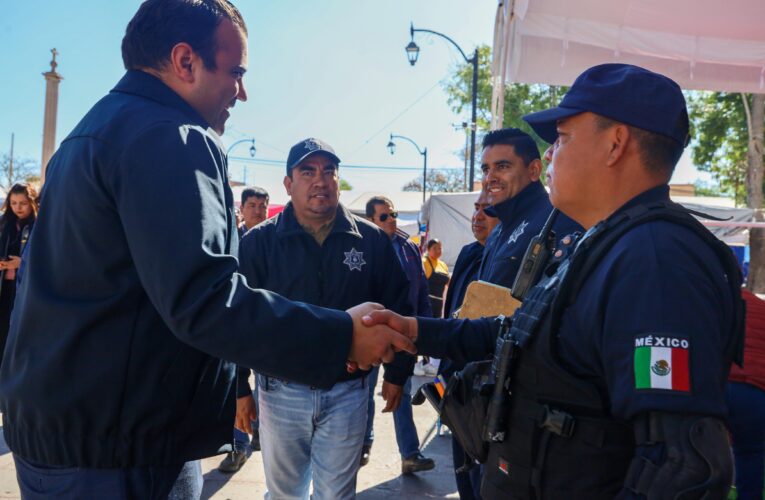 Supervisa Gaspar Trueba operativo de seguridad para la Fiesta Grande de Soriano
