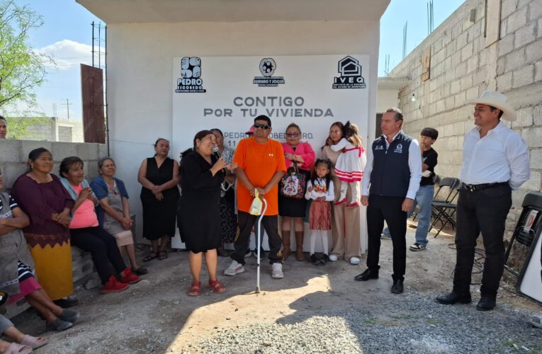 Gobierno de Pedro Escobedo e IVEQ fortalecen el patrimonio familiar con nueva acción de vivienda en San Isidro