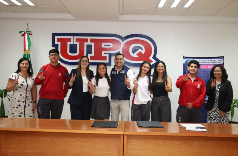 COBAQ y UPQ consolidan alianza para impulsar la continuidad educativa de estudiantes