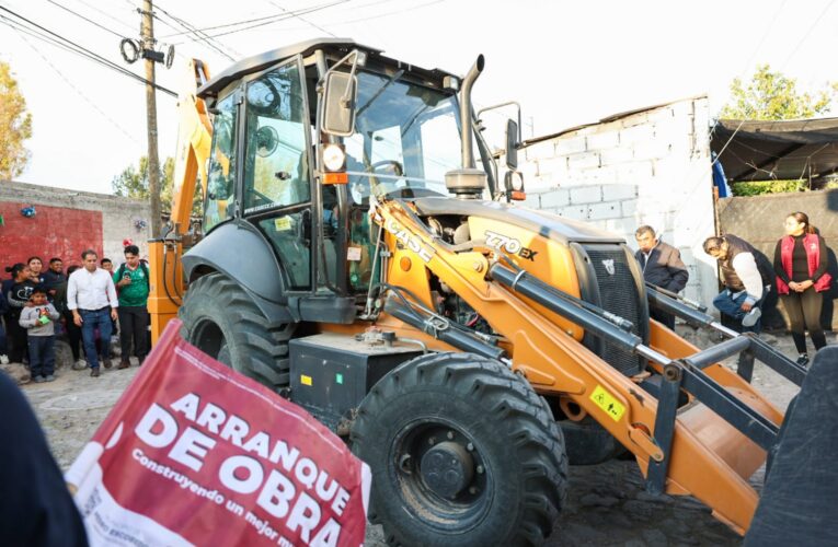 Inicia Beto Nava obra clave en Dolores de Ajuchitlancito tras décadas de rezago