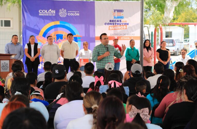 “La educación abre puertas al futuro”: Gaspar Trueba impulsa becas en Colón
