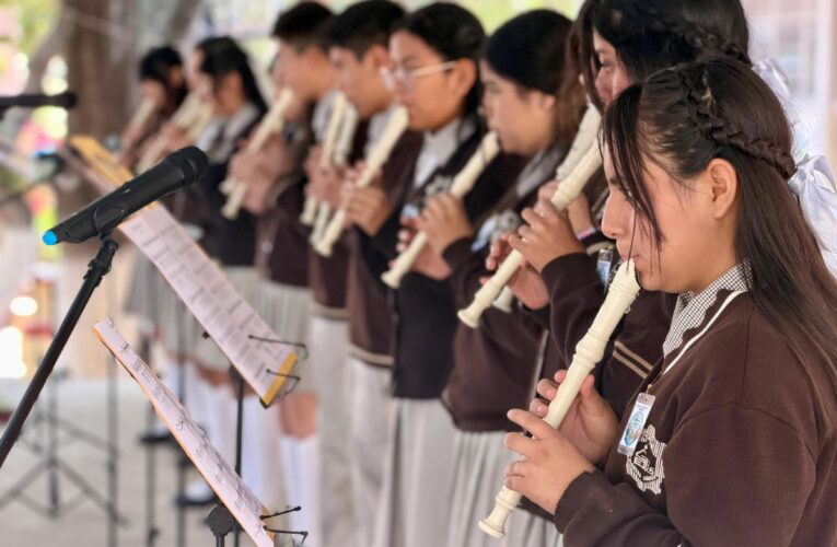 USEBEQ impulsa el arte como herramienta para la construcción de paz en secundarias técnicas