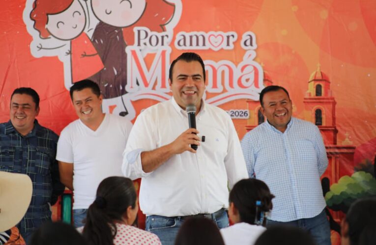 Anuncia Gaspar Trueba festejo masivo para las madres de Colón y nuevas obras en Nogales