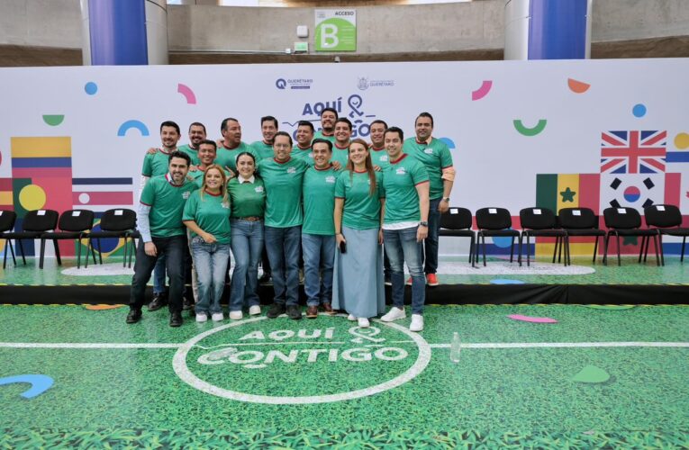 Arranca Aquí Contigo Mundial Joven 2026 con participación de los 18 municipios de Querétaro