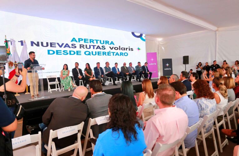 Amplían conectividad aérea de Querétaro con 11 nuevas rutas nacionales e internacionales