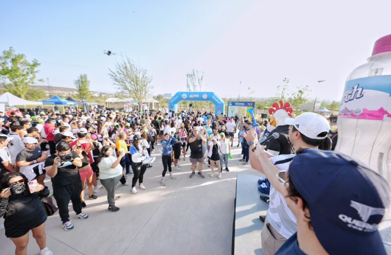 Más de 500 corredores celebran el Global Running Day en el Parque La Queretana