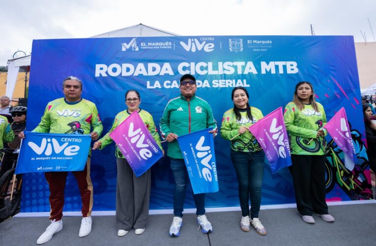 Más de 600 ciclistas participan en la primera rodada MTB La Cañada