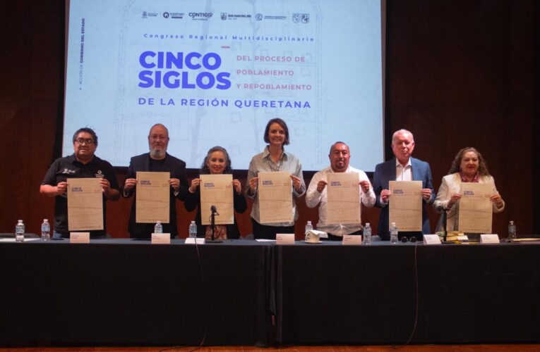 Presenta SECULT congreso para reflexionar sobre cinco siglos de historia de la región queretana