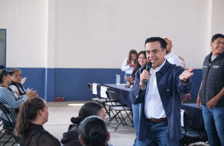 Programa de Coinversión Social beneficia a familias de Pedro Escobedo con apoyos para el hogar