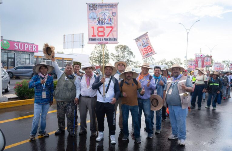 Concluye sin incidentes el paso de la Peregrinación al Tepeyac por Querétaro