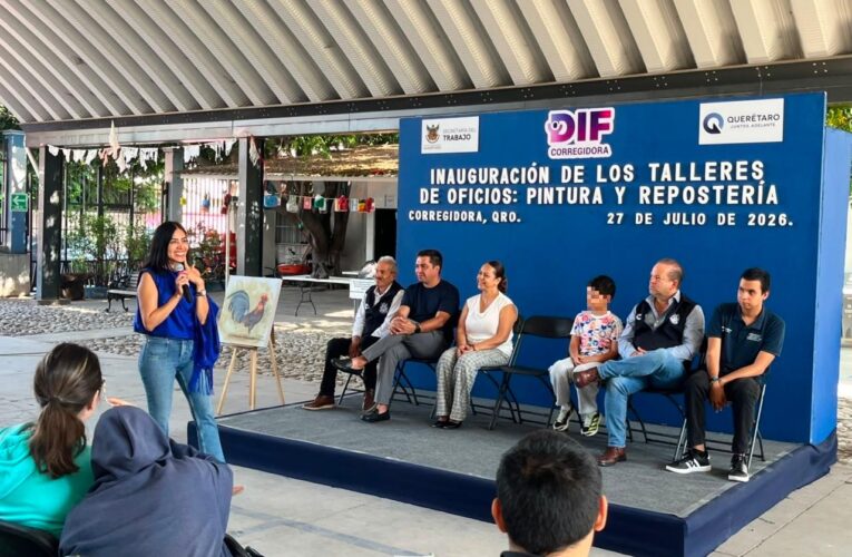 Promueven capacitación para impulsar el autoempleo de personas con discapacidad en Corregidora