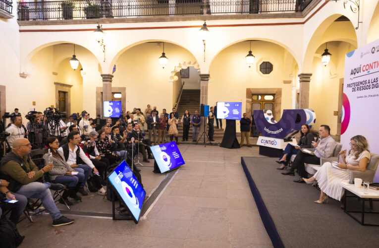 Presentan resultados preliminares sobre estrategia para reducir riesgos digitales en escuelas de Querétaro