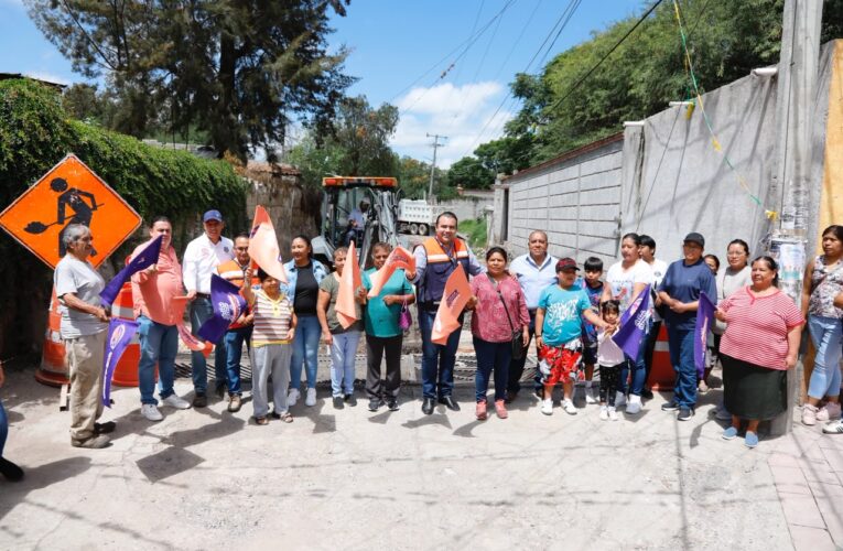 Inician construcción de dren pluvial para reducir inundaciones en Barrio El Arroyito