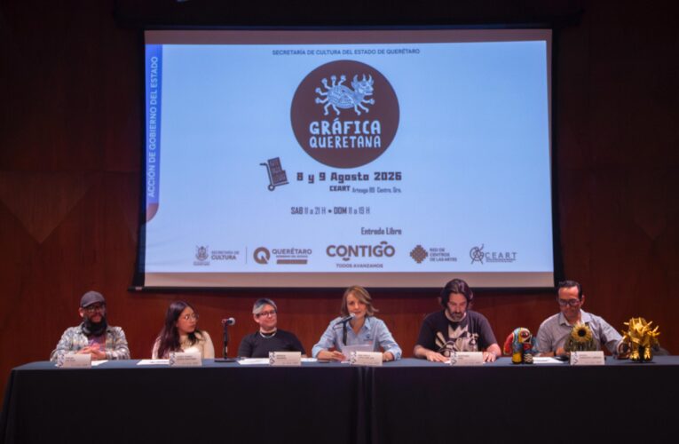 La Feria Gráfica Queretana 2026 reunirá a más de 80 artistas en el CEART