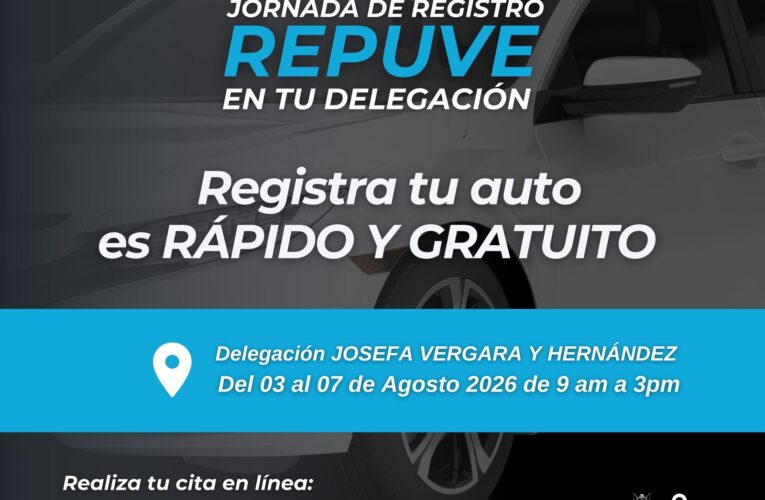 CQ CIAS y Municipio de Querétaro llevarán jornadas itinerantes del REPUVE a delegaciones de la capital