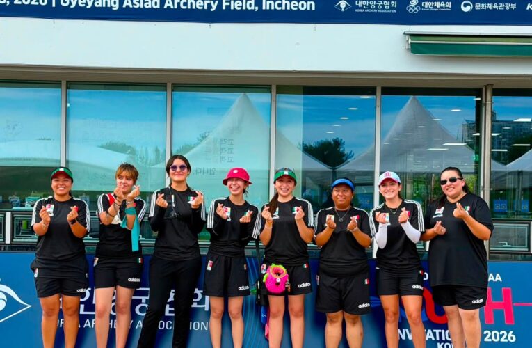 Arquera queretana representa a México en competencia internacional en Corea del Sur