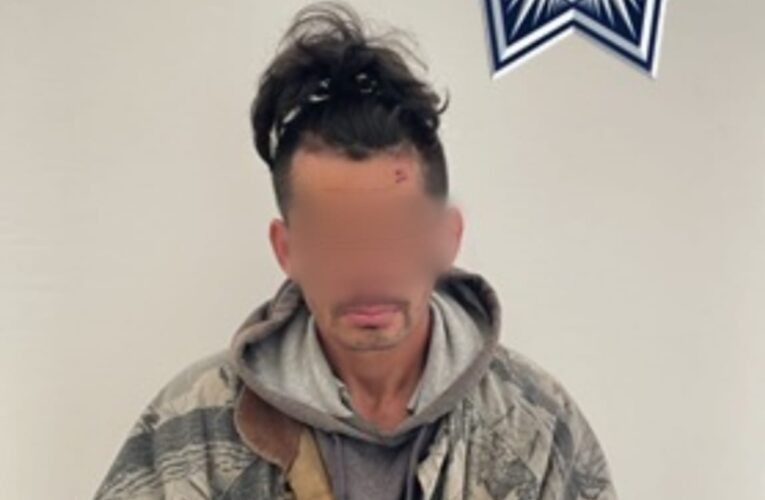 Detienen en La Esperanza a hombre con presunto “cristal” tras reporte ciudadano