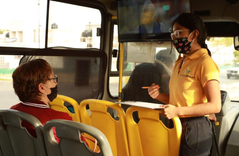 Mujeres representan el 64% de usuarios del Transporte Comunitario Gratuito en Querétaro