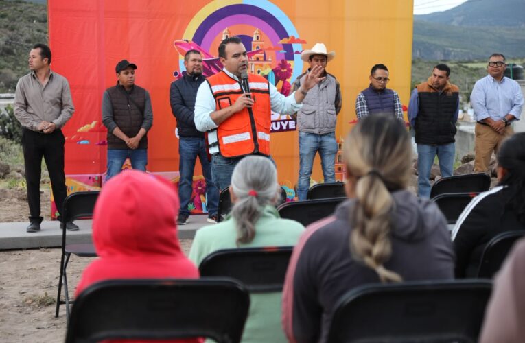 Inician obra de urbanización en Ejido Patria con inversión cercana a 2 millones de pesos