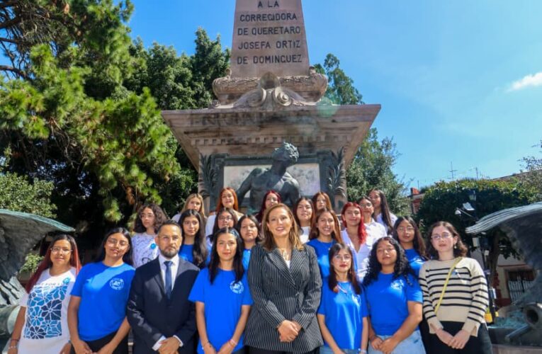 Destacan legado de Josefa Ortiz de Domínguez y la participación de las mujeres en la historia de México