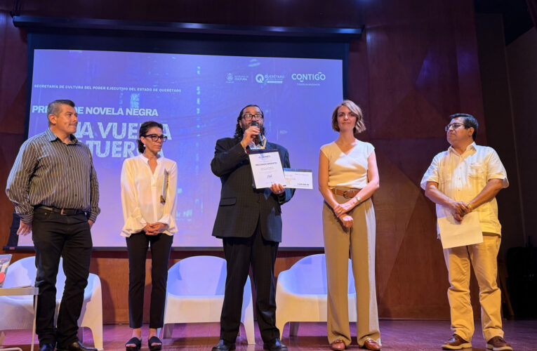 Reconocen a ganadores del Premio Nacional e Internacional de Novela Negra “Una Vuelta de Tuerca” 2025 y 2026