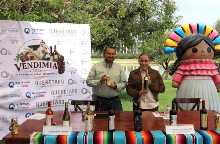 Tradición, vino y cultura se reunirán en “La Vendimia más Mexicana” en Querétaro