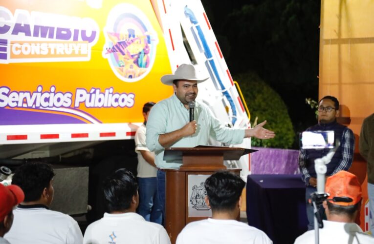 Colón fortalece Servicios Públicos con nuevos camiones recolectores y equipamiento