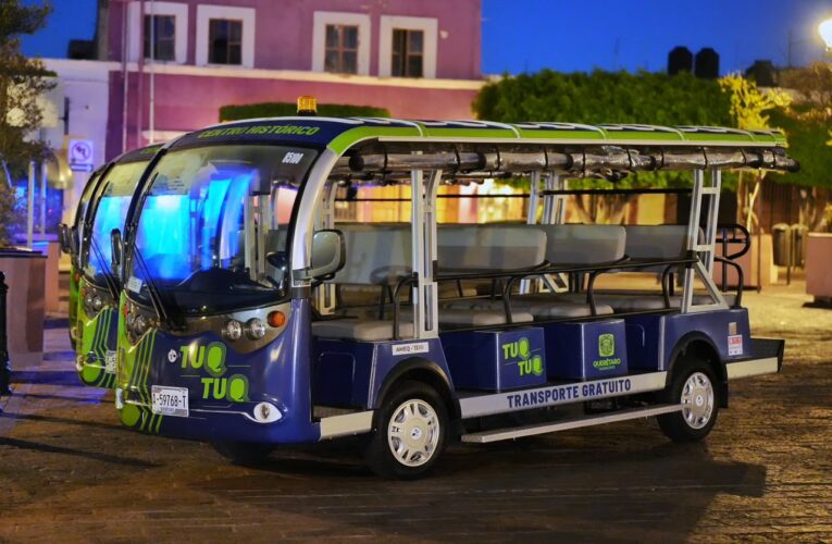Transporte eléctrico gratuito suma 13 mil 500 ascensos en sus primeros 11 días en Querétaro