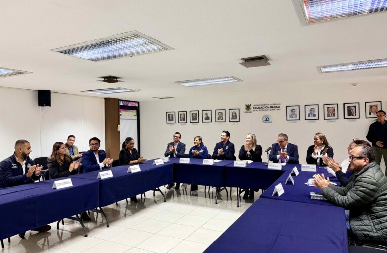 USEBEQ y Municipio de Querétaro impulsarán acciones de prevención en 459 escuelas públicas
