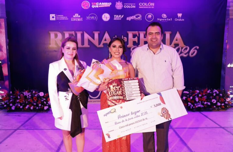 Natalia I es elegida Reina de la Feria Colón 2026; Gaspar Trueba destaca unidad de las 53 comunidades
