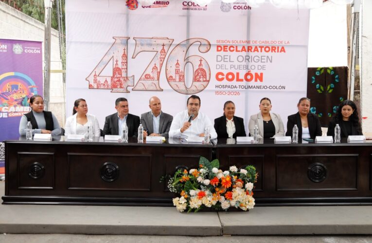 Colón conmemora 476 años de historia y reafirma sus raíces otomí-chichimecas
