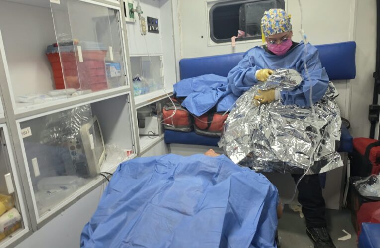 Protección Civil de Colón atiende parto fortuito y brinda atención oportuna a madre y recién nacido