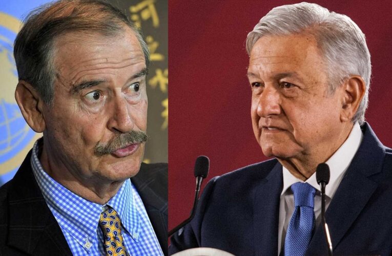 AMLO se burla en la mañanera de tweet de Vicente Fox