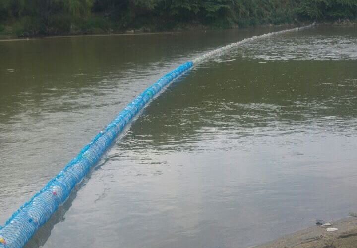 Las biobardas serán la solución para capturar la basura en el río San Juan