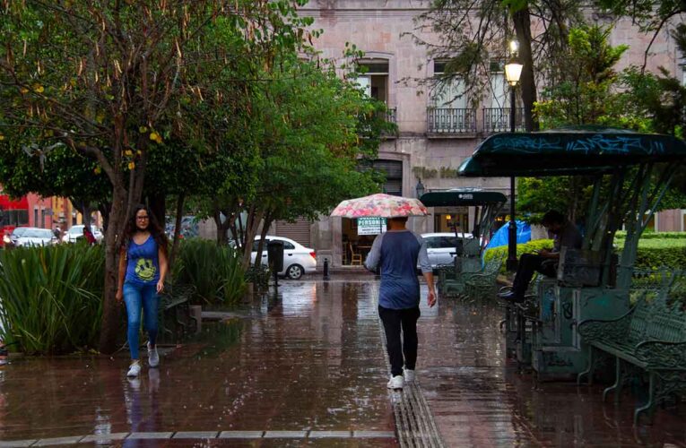 Lluvias moderadas en Querétaro durante esta semana