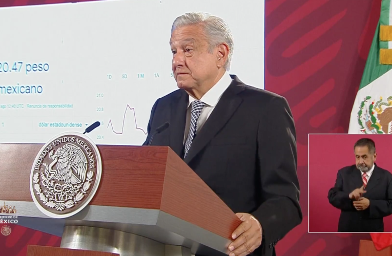 ‘Peso mexicano es fuerte, se cayó por viaje de Pelosi’: AMLO