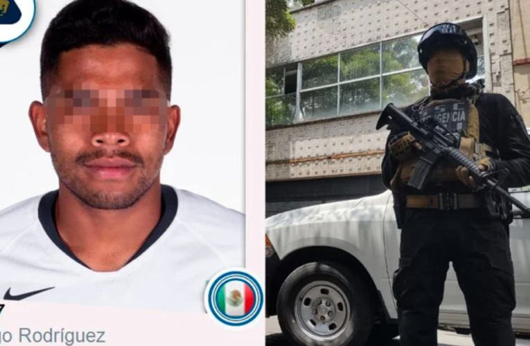 Ex jugador de Pumas fue detenido por narcomenudeo y posesión de armas
