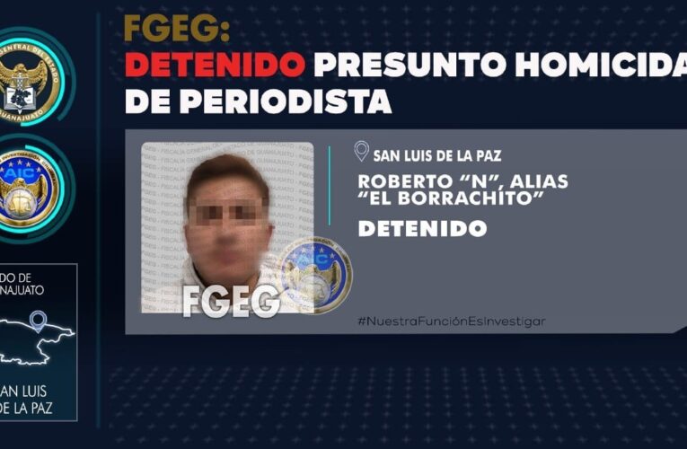 SSPC confirma que presunto asesino del periodista Ernesto Méndez fue detenido en Querétaro