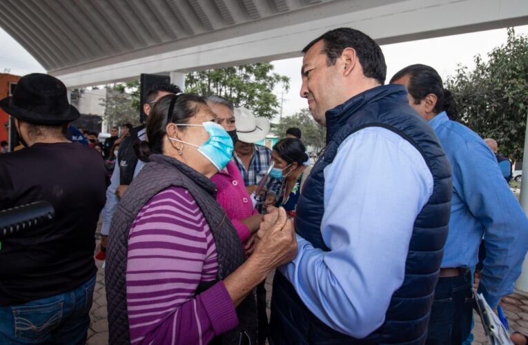 Alcalde de San Juan del Río recorre el municipio para atender sus compromisos de campaña